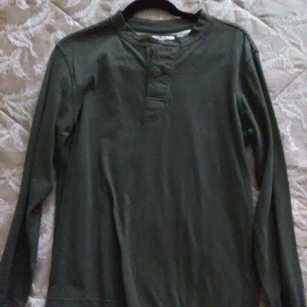 No Boundaries VintageFit Organic Long Sleeve Shir